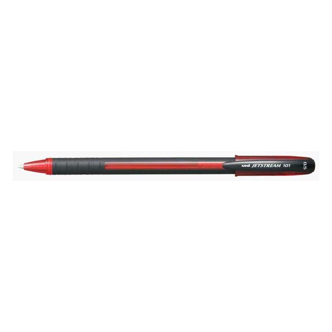 Uni Jetstream 101 Capped 0.5mm Red SX101-05-Marston Moor