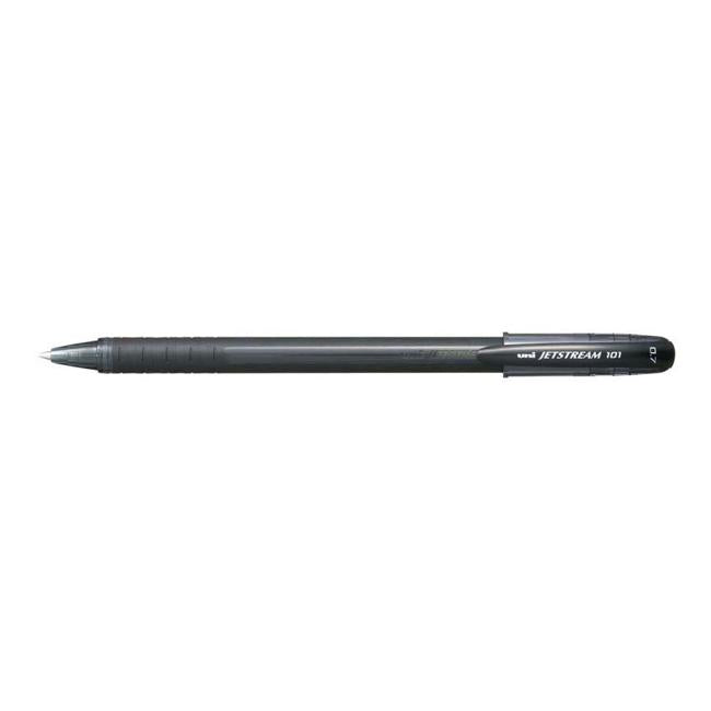 Uni Jetstream 101 Capped 0.7mm Black SX101-07-Marston Moor