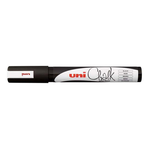 Uni Chalk Marker 1.8-2.5mm Bullet Tip Black PWE-5M-Marston Moor