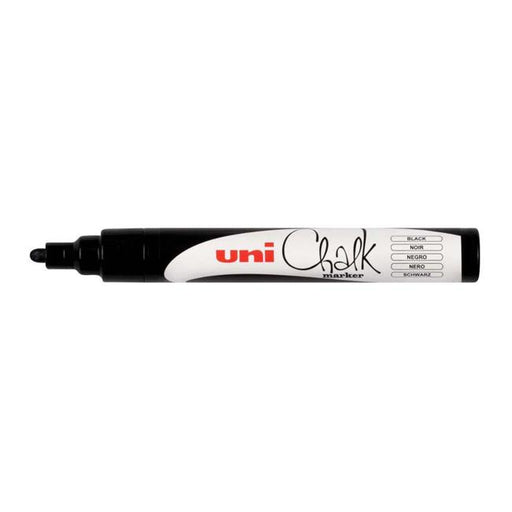 Uni Chalk Marker 1.8-2.5mm Bullet Tip Black PWE-5M-Marston Moor