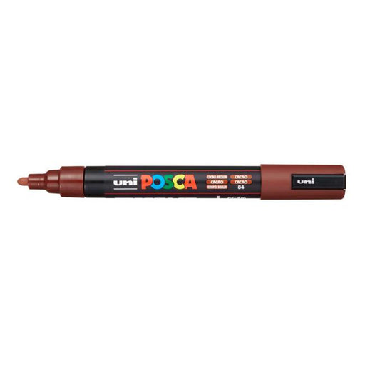 Uni Posca Marker 1.8-2.5mm Med Bullet Cacao Brown PC-5M-Marston Moor