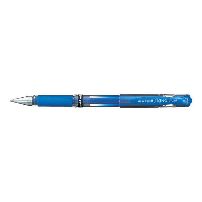 Uni-ball Signo Broad 1.0mm Capped Metallic Blue UM-153-Marston Moor