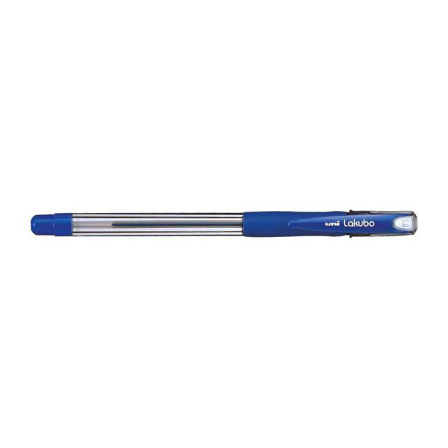 Uni Lakubo Capped Ballpoint 1.0mm Blue SG-100-Marston Moor