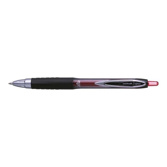 Uni-ball Signo 207 Retractable Gel 0.7mm Red UMN-207-Marston Moor