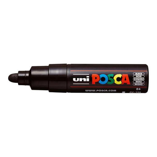 Uni Posca Marker 4.5-5.5mm Bold Bullet Black PC-7M-Marston Moor