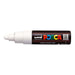 Uni Posca Marker 4.5-5.5mm Bold Bullet White PC-7M-Marston Moor