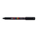 Uni Posca Marker 0.7mm Ultra-Fine Pin Tip Black PC-1MR-Marston Moor