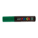 Uni Posca Marker 15.0mm Extra-Broad Chisel Green PC-17K-Marston Moor