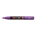 Uni Posca Marker 0.7mm Ultra-Fine Round Tip Violet PC-1M-Marston Moor