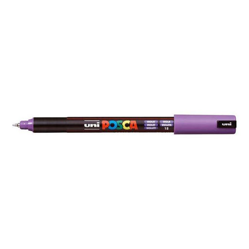 Uni Posca Marker 0.7mm Ultra-Fine Pin Tip Violet PC-1MR-Marston Moor