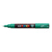 Uni Posca Marker 0.7mm Ultra-Fine Round Tip Green PC-1M-Marston Moor