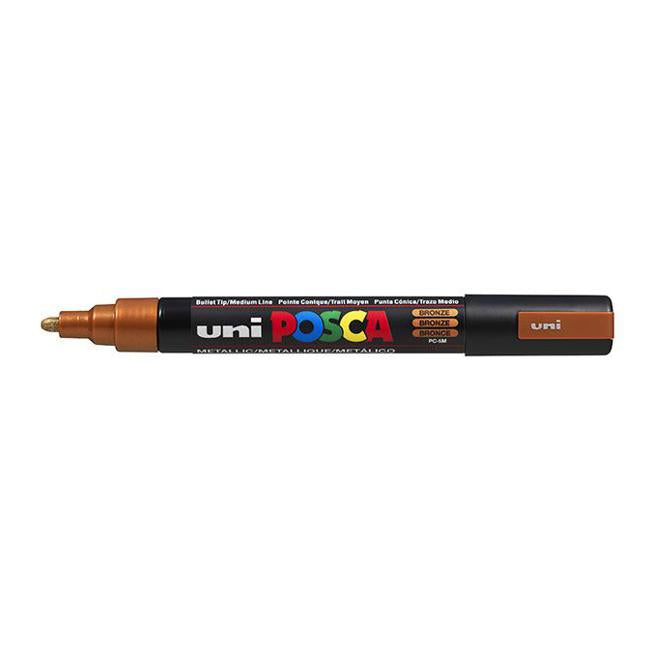 Uni Posca Marker 0.9-1.3mm Fine Bronze PC-3M-Marston Moor