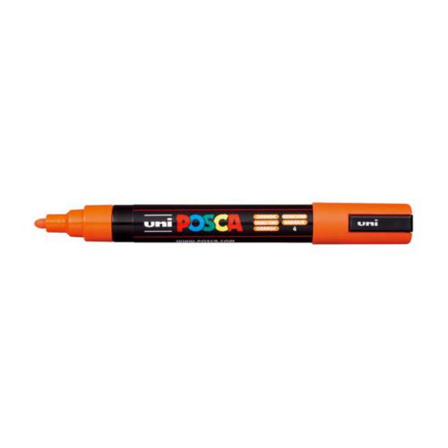Uni Posca Marker 1.8-2.5mm Med Bullet Orange PC-5M-Marston Moor