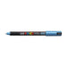 Uni Posca Marker 0.7mm Ultra-Fine Pin Tip Met Blue PC-1MR-Marston Moor