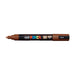 Uni Posca Marker 1.8-2.5mm Med Bullet Brown PC-5M-Marston Moor