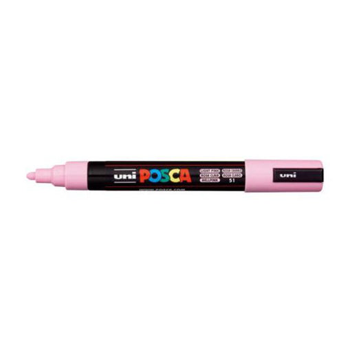 Uni Posca Marker 1.8-2.5mm Med Bullet Light Pink PC-5M-Marston Moor