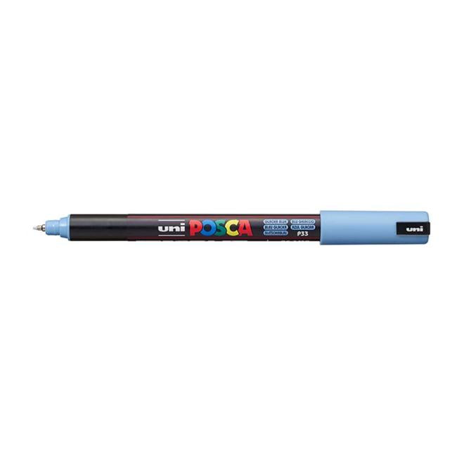 Uni Posca Marker 0.7mm Ultra-Fine Pin Tip Glacier Blue PC-1MR-Marston Moor