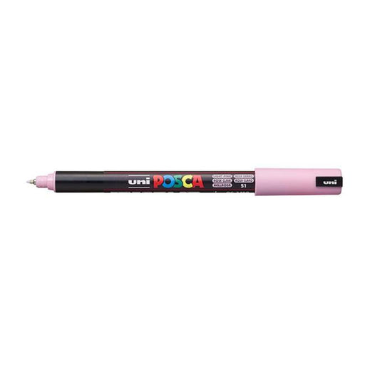 Uni Posca Marker 0.7mm Ultra-Fine Pin Tip Light Pink PC-1MR-Marston Moor