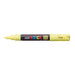 Uni Posca Marker 0.7mm Ultra-Fine Round Tip Sunshine Yellow PC-1M-Marston Moor