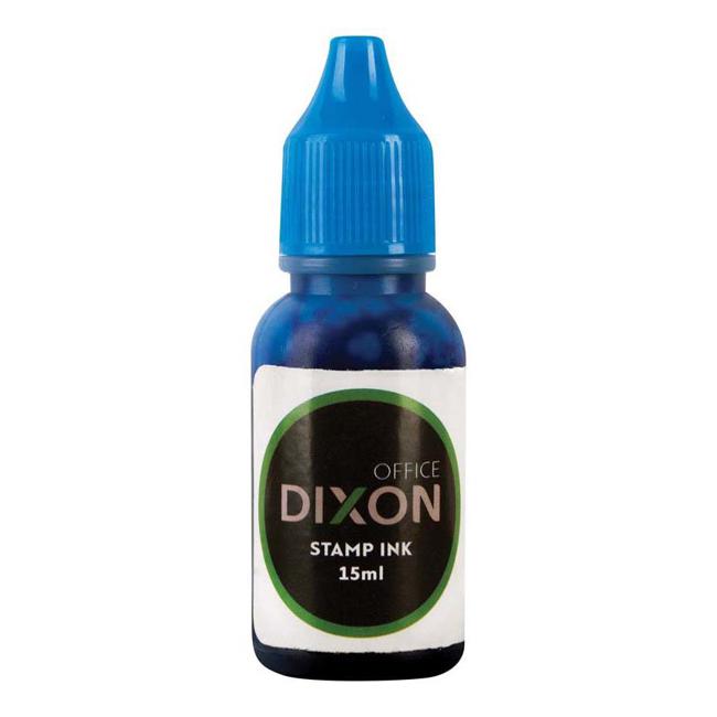 Dixon Stamp Refill Blue 15ml Pre Inked