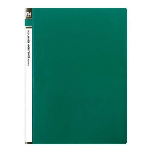 FM Display Book Green Insert Cover 20 Pocket - Marston Moor