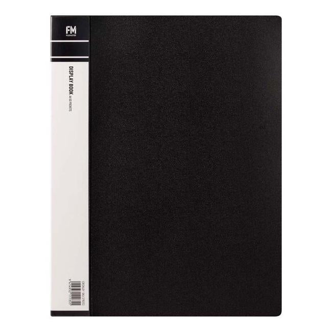 FM Display Book A4 Black 60 Pocket