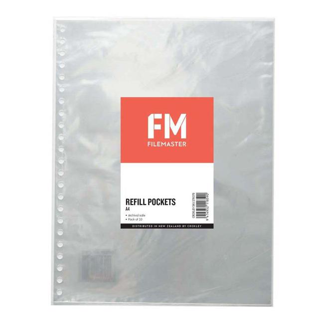 FM Refill A4 10 Pack For Refillable Display Book