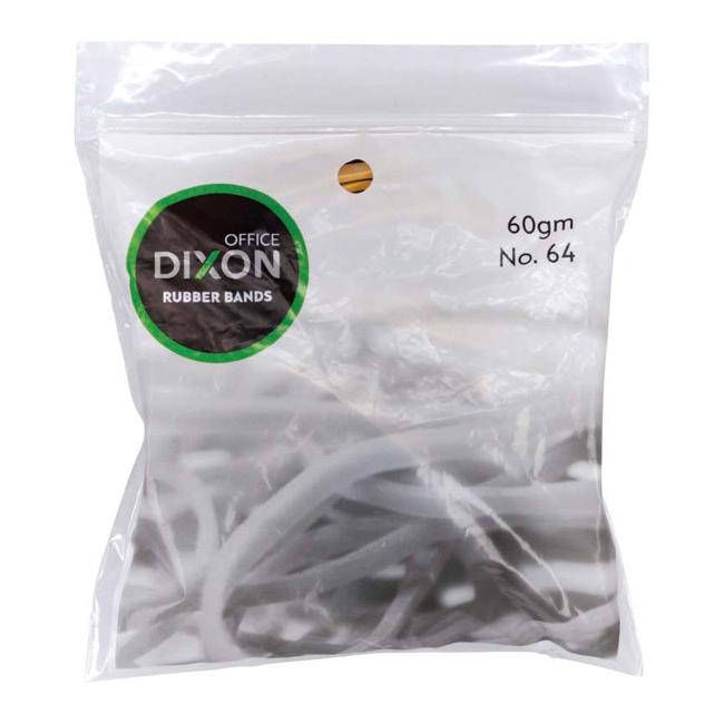 Dixon Rubber Bands 60gm No.64