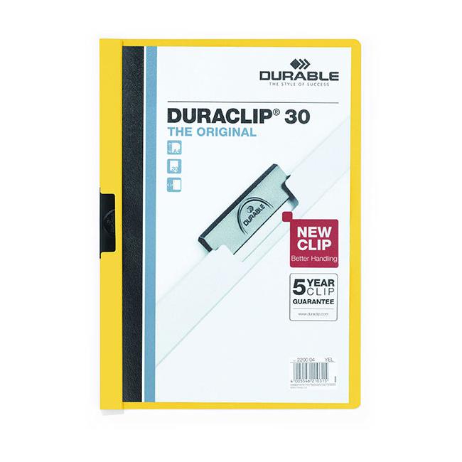 Durable duraclip  yellow