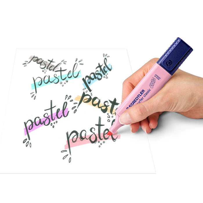 Staedtler Textsurfer Pastel Highlighter 4 Pack-Marston Moor