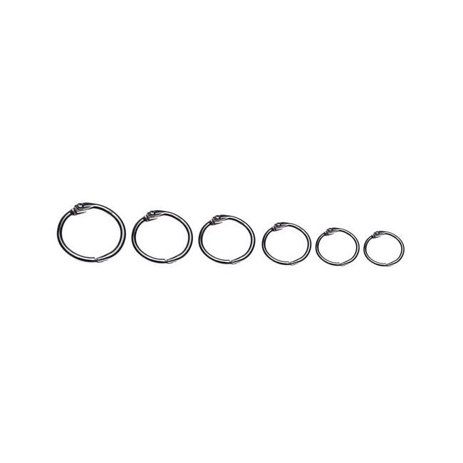 Esselte hinged rings no.6 25mm bx100