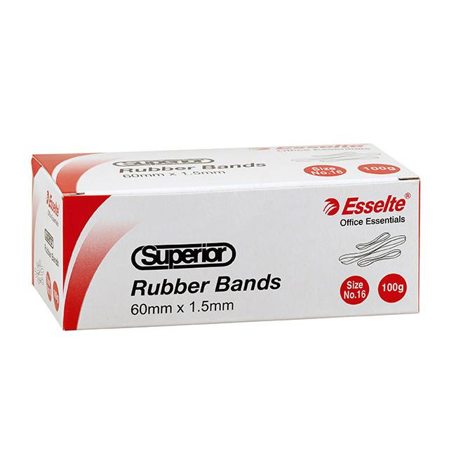 Esselte superior rubber bands size 16