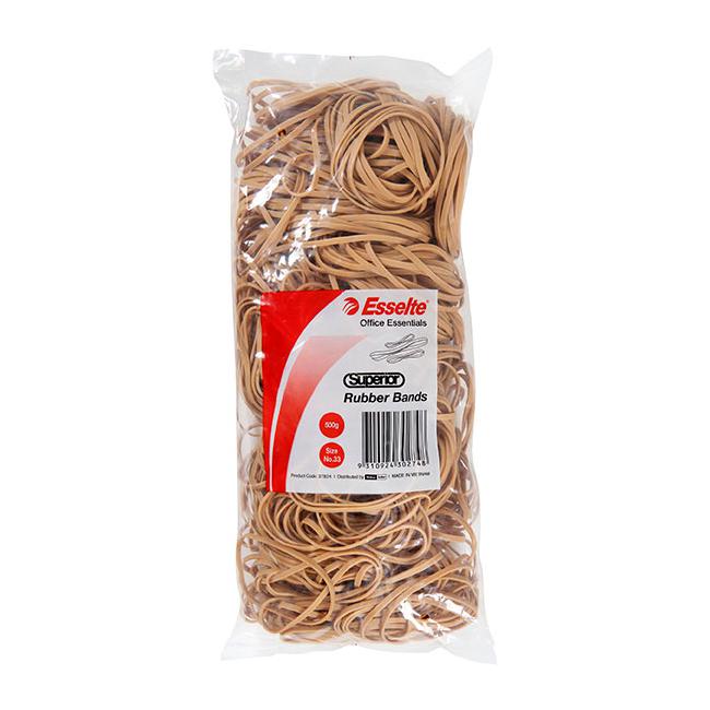 Esselte superior rubber bands size 33