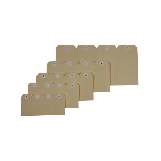 Esselte shipping tags no.3 48x96mm buff