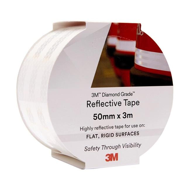 3M Diamond Grade Reflective Tape 983-10 White 50mm x 3m