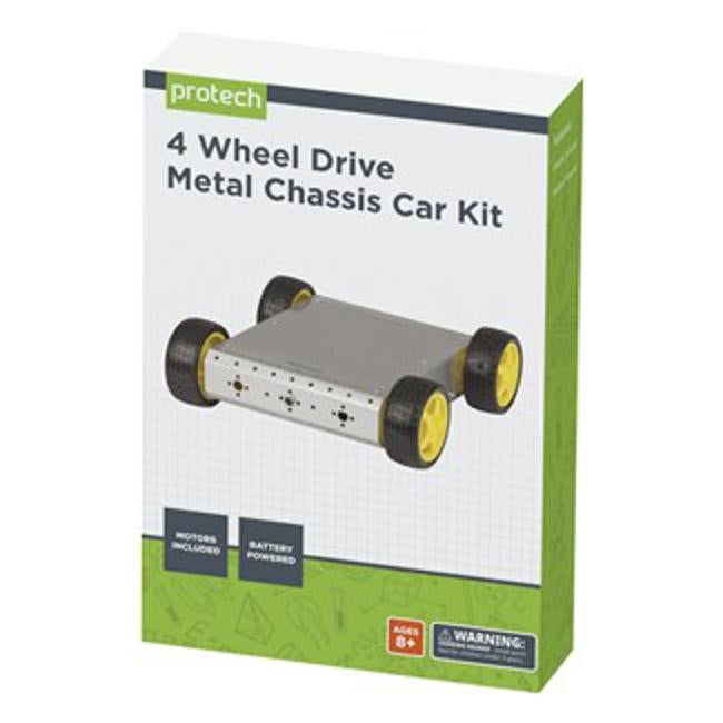 4 Wheel Drive Metal Chassis Car Kit