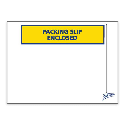 Sellotape Labelopes Packing Slip Enclosed 115x155mm 1000/Box-Marston Moor