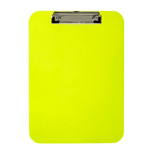 Marbig professional clipboard plastic a4 neon green-Marston Moor