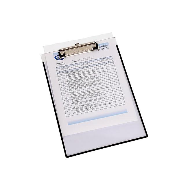 Marbig clipboard clearview w/ insert cover a4-Marston Moor