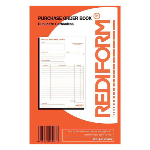 Rediform Book Purchase Order R/Purchbook Duplicate 50 Leaf-Marston Moor
