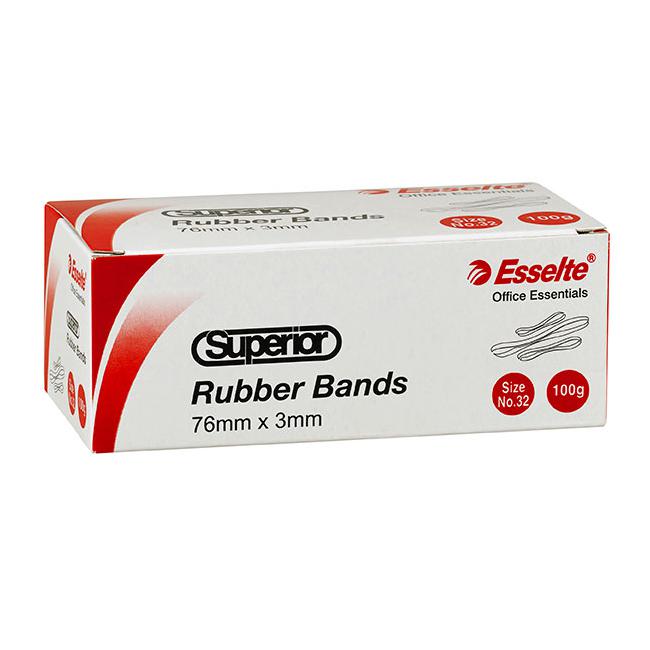 Esselte superior rubber bands size 32