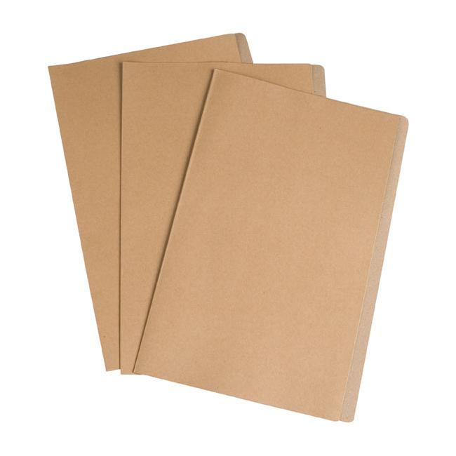 Esselte file folders card a4 kraft pk100