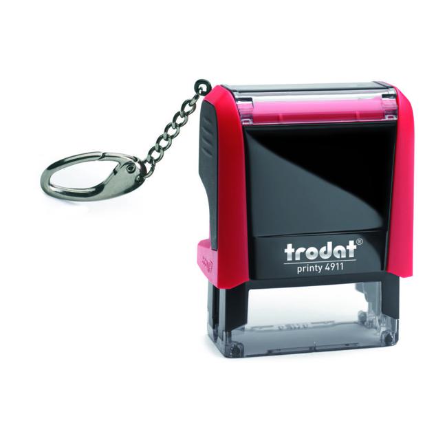 Trodat Printy 4911 Red – Including Key Ring-Marston Moor