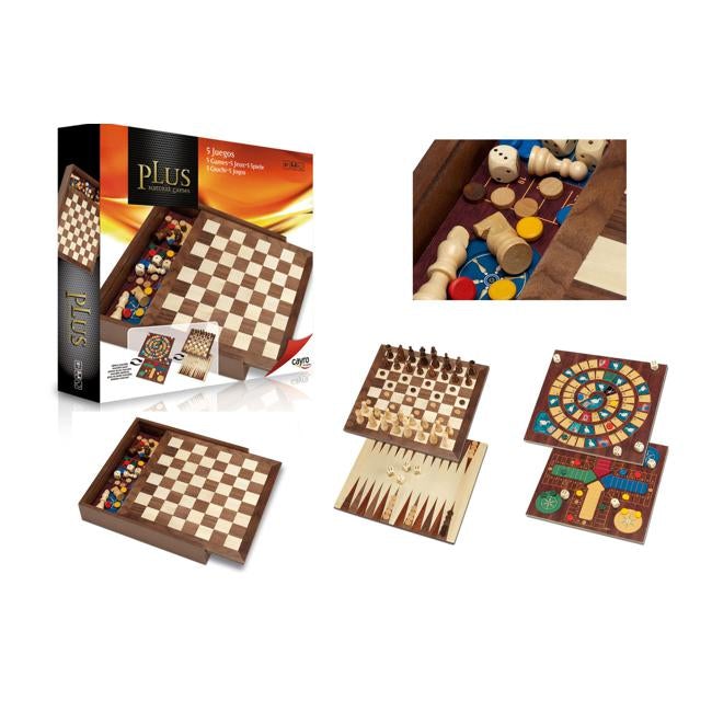 5 Games -Wooden Set CG1615