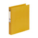 Marbig ring binder a4 25mm 2d pe yellow-Marston Moor