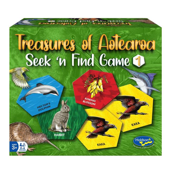 Game - Treasures of Aotearoa Seek & Find #1
