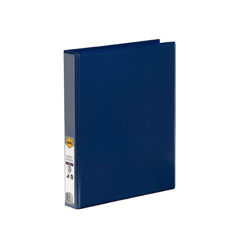 Marbig clearview insert binder a4 25mm 2d blue-Marston Moor