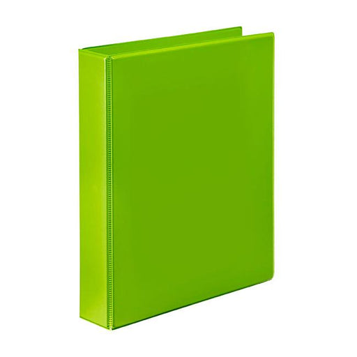 Marbig clearview insert binder a4 25mm 2d lime-Marston Moor