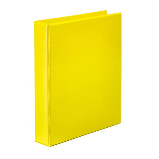 Marbig clearview insert binder a4 25mm 2d yellow-Marston Moor