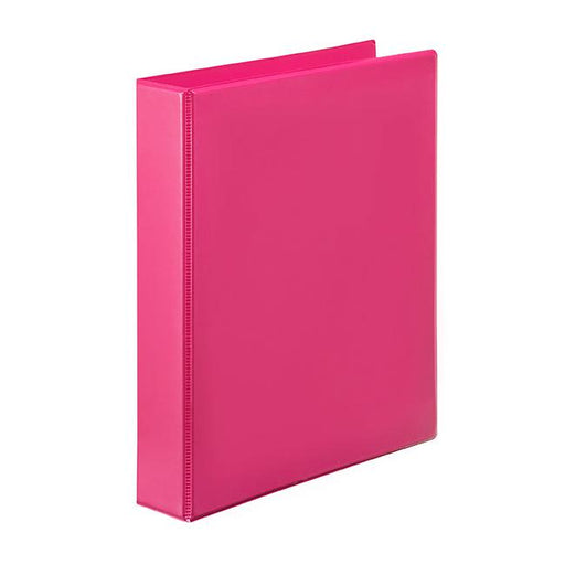 Marbig clearview insert binder a4 25mm 2d pink-Marston Moor